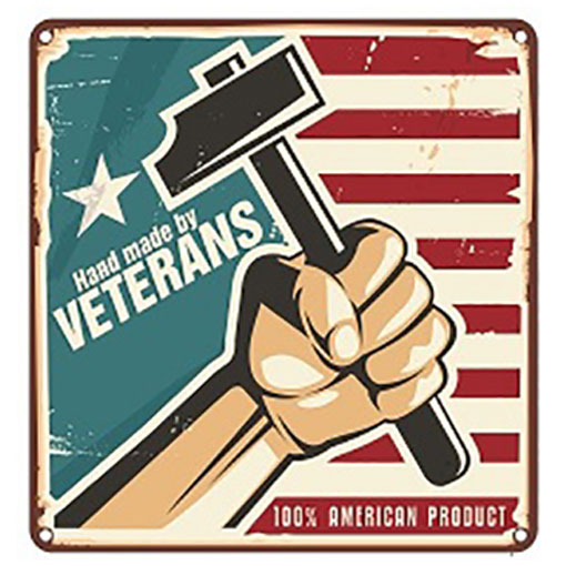 2 Flags Display Case - Air Force Flag and American Flag